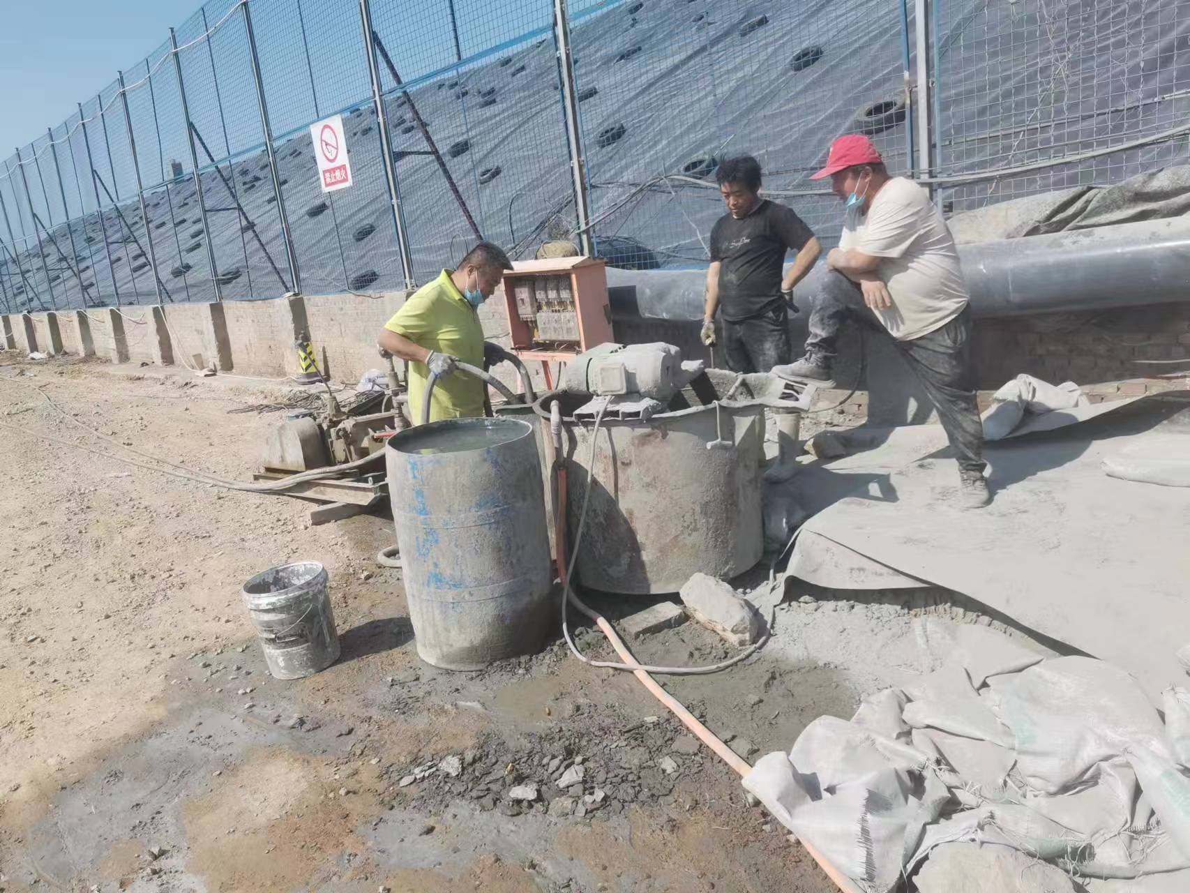 延长袖阀管注浆